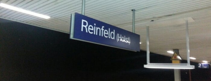 Bahnhof Reinfeld (Holst) is one of Bf's in Schleswig-Holstein.