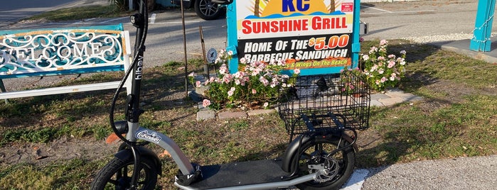 KC Sunshine Grill is one of Madeira beach.