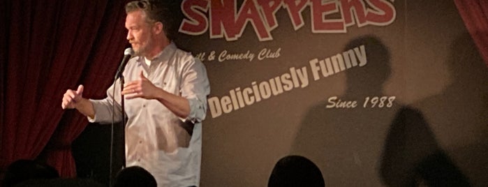 Snappers Grill And Comedy Club is one of To try.