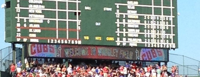 Wrigley Field is one of Chicago Bars.