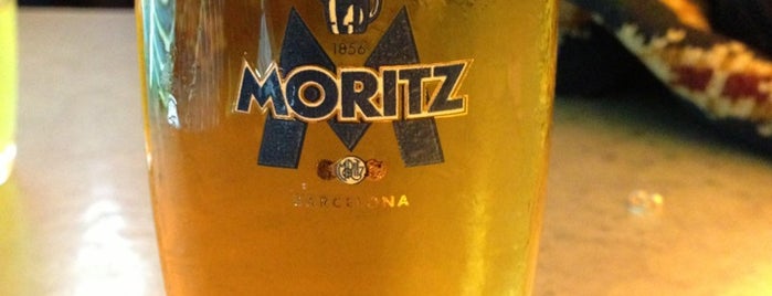 Fàbrica Moritz Barcelona is one of The 15 Best Places for Beer in Barcelona.