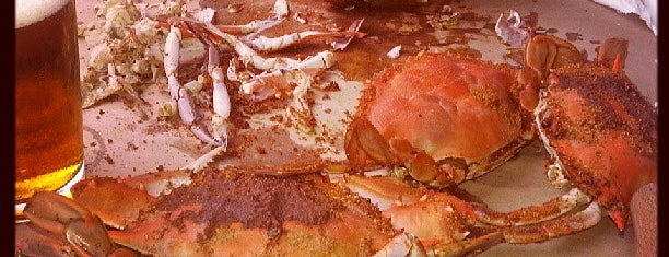 The Point Grill is one of "True Blue" - Serving Local Maryland Crab.
