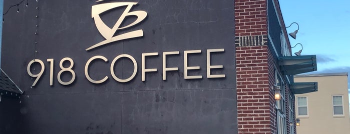 918 Coffee is one of MOAR COFFEE Tulsa edition.