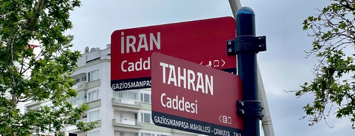 Tahran Caddesi is one of Ankara.