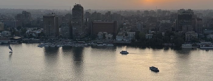 Grand Nile Tower Hotel is one of famous places in Cairo.