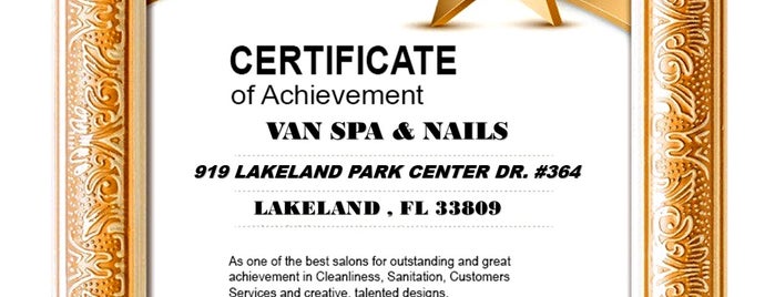 Van Spa & Nails is one of Mark’s Liked Places.