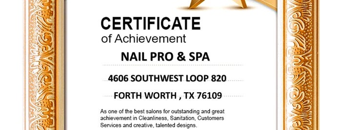 NAIL PRO & SPA is one of Life.