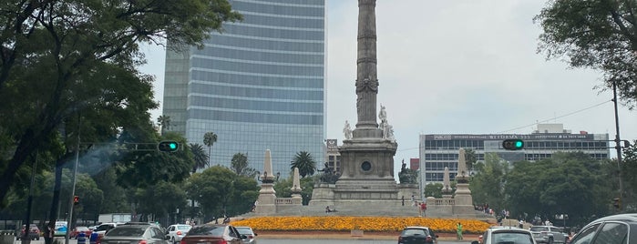 El Ángel is one of mexico city.