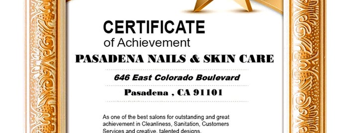 Pasadena Nails & Skin Care is one of Treatyoself.