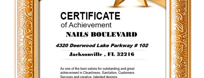 Nail Blvd is one of The 13 Best Places for Nails in Jacksonville.