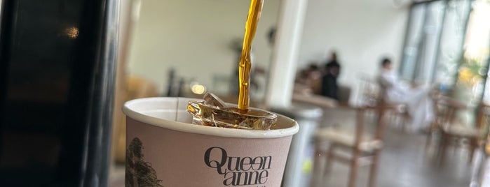 Queen Anne is one of Riyadh Coffee’s List 💗✨.
