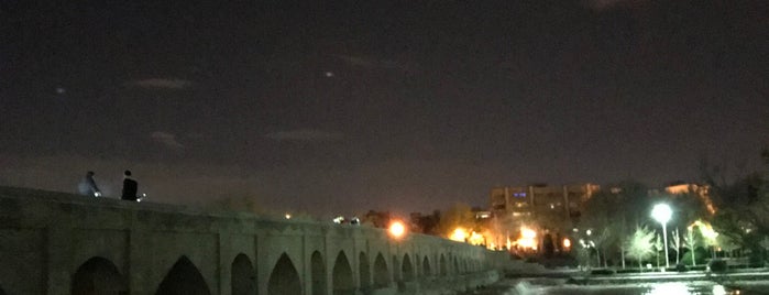 Marnan Bridge is one of Isfahan.