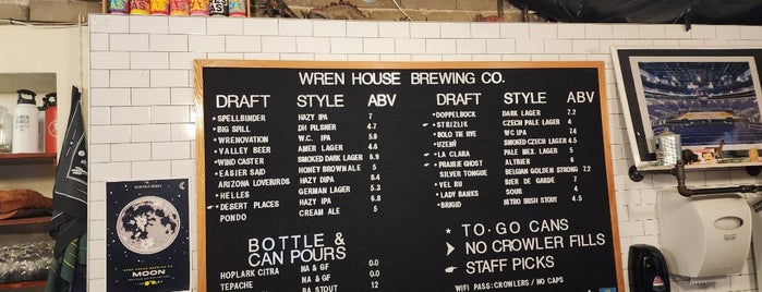 Wren House Brewing Company is one of Tempat yang Disimpan Chuck.
