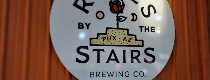 Roses By The Stairs Brewing is one of Must See Phoenix.