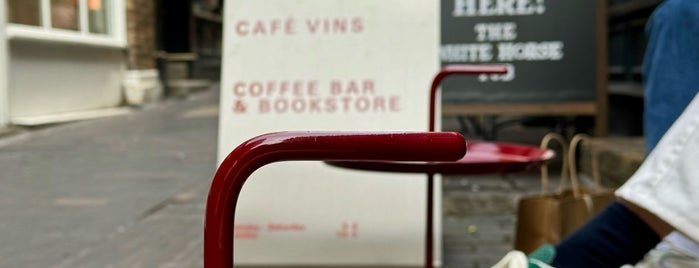 Café Vins is one of London.
