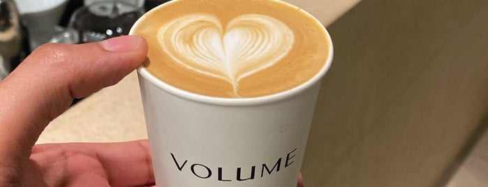 Volume Coffee Roasters is one of حلا وقهوة.