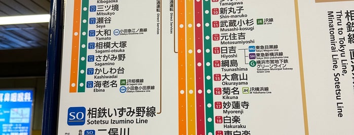 Yurakucho Line Heiwadai Station (Y04) is one of Tokyo Subway Map.