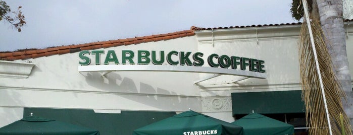 Starbucks is one of M : понравившиеся места.