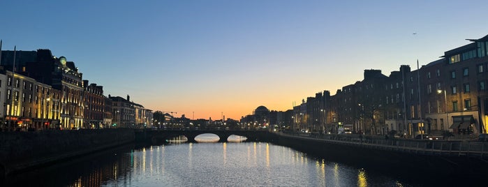 Millennium Bridge is one of Dublin, IRL.