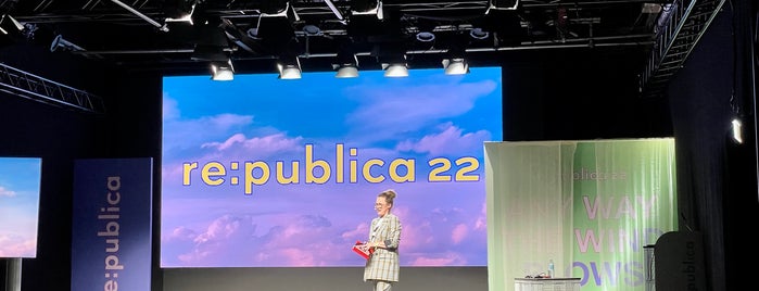 Stage 3 is one of re:publica.