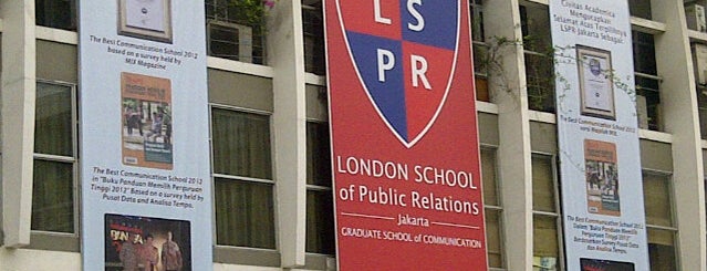 The London School of Public Relations (STIKOM LSPR) is one of Diana : понравившиеся места.