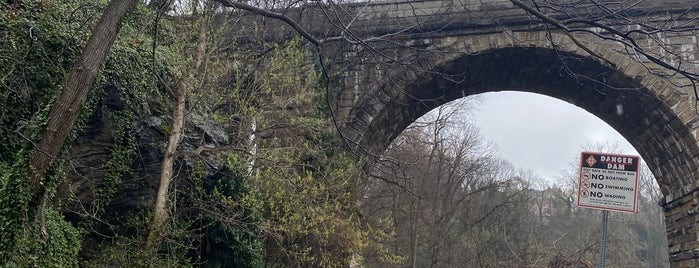 Wissahickon Bike Trail is one of places.