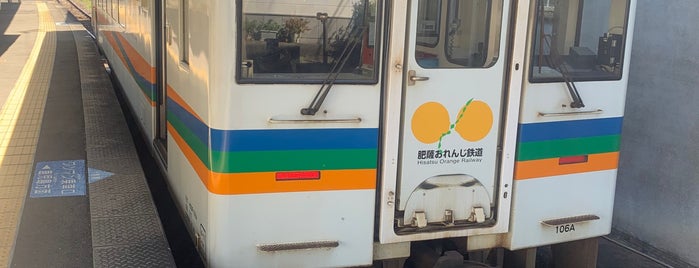 Hisatsu Orange Railway Yatsushiro Station is one of 2018/7/3-7九州.