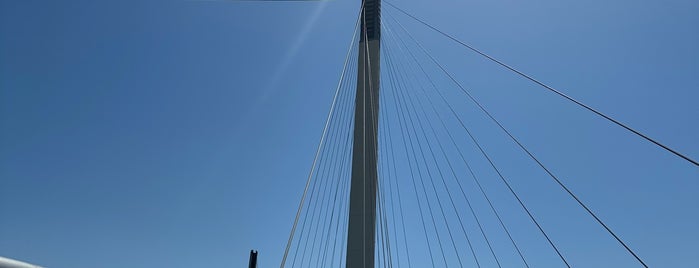 Bob Kerrey Pedestrian Bridge is one of Omaha's BEST kids attractions.