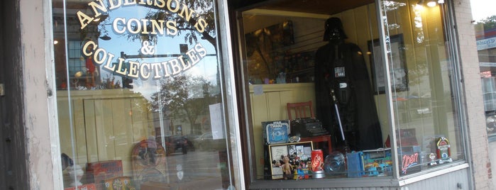 Anderson's Coins and Collectables is one of Been there, done that.