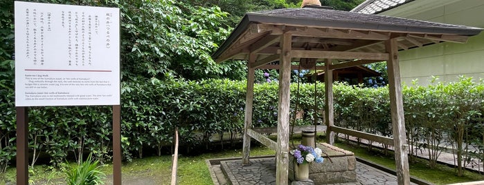 Kame-no-i (Jug Well) is one of 鎌倉十井.