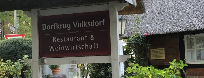 Dorfkrug Volksdorf is one of สถานที่ที่บันทึกไว้ของ Jana.