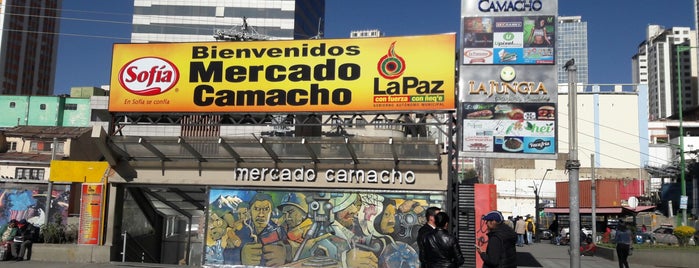 Mercado Camacho is one of La Paz.