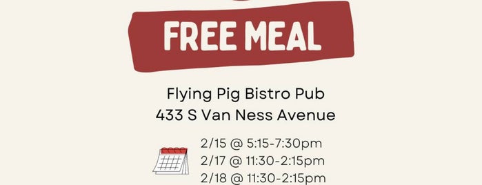 Flying Pig Bistro is one of SF.