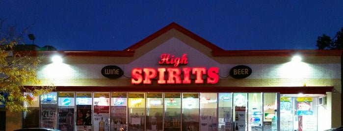 High Spirits Liquor Store is one of Locais curtidos por Anna.