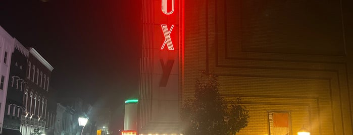 The Roxy Regional Theatre is one of Serenity's Cab Service.