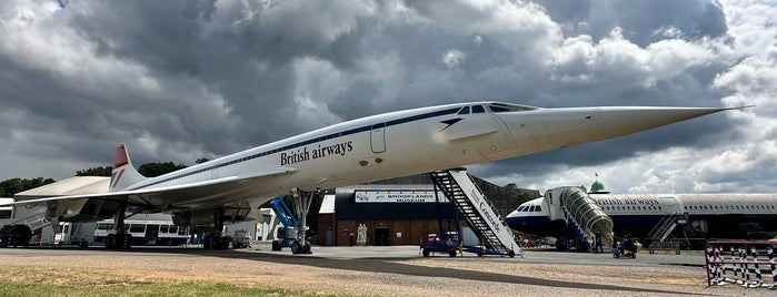 British Airways Concorde (G-BBDG) is one of London.