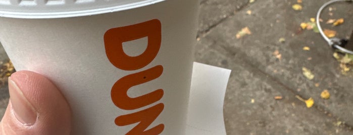 Dunkin' is one of Rainy Day Check Outs..