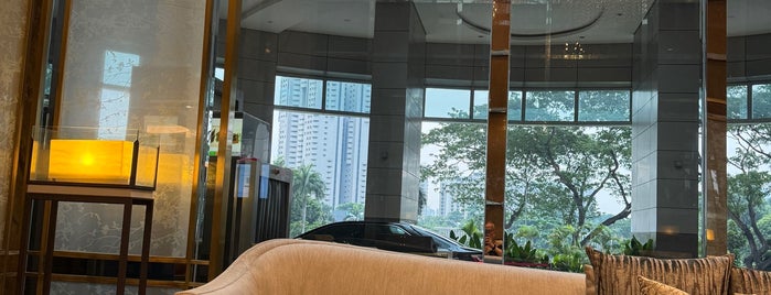 The Ritz-Carlton Jakarta Pacific Place is one of Tempat sering liputan.