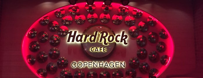 Hard Rock Cafe Copenhagen is one of Kopenhag.