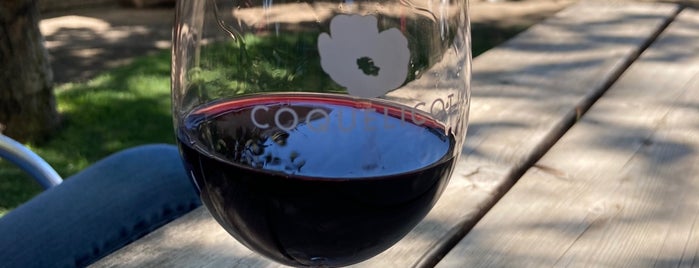 Coquelicot Tasting Room is one of Santa Barbara Wineries.