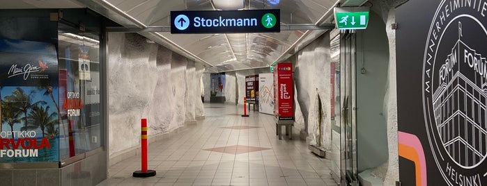 Forum-Kamppi-tunneli is one of Vaki paikat Helsingissä.