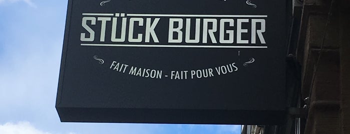 Stück Burger is one of Best of Strasbourg.