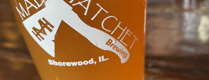 Mad Hatchet Brewing is one of Chicago area breweries.