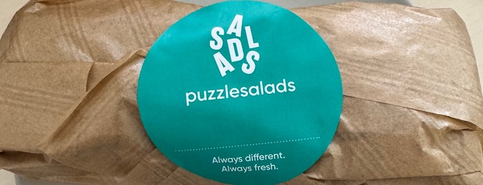 Puzzle Salads is one of Lugares favoritos de Miroslav.