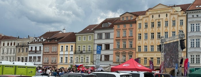 Náměstí Přemysla Otakara II. is one of Budejce.