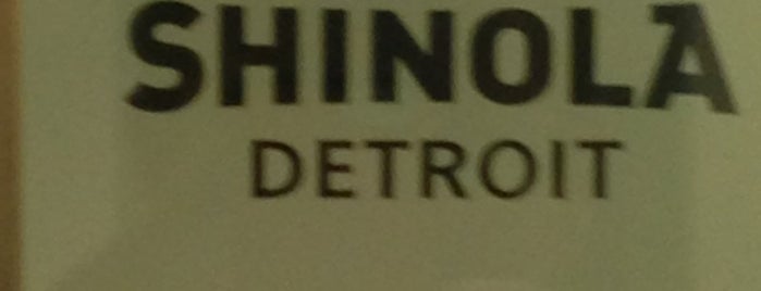 Shinola Headquarters is one of Detroit To Do.