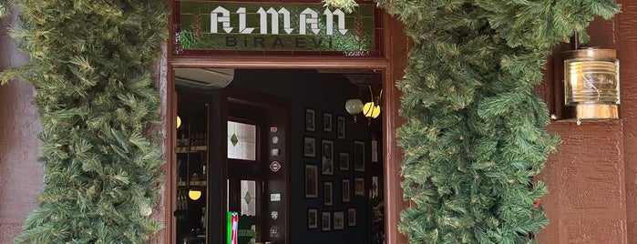 Alman Bira Evi is one of ist denenecek cafe-bar-yemek.