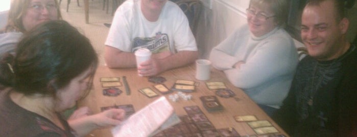 Boards and Beignets, Cards and Coffee is one of Tempat yang Disukai Brian.
