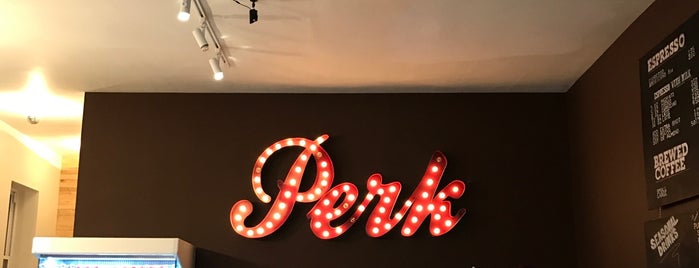 Perk Kafe is one of NYC Manhattan East 65th St+.