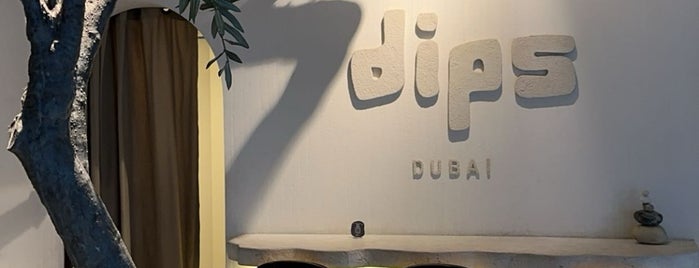 Dips Cafe is one of Dubai breakfast 2022.